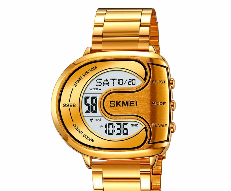 Наручные часы skmei 2298gdwt gold-white