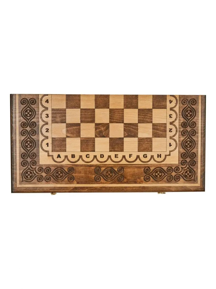 Шахматы + нарды резные "Аида" 50, Mkhitaryan