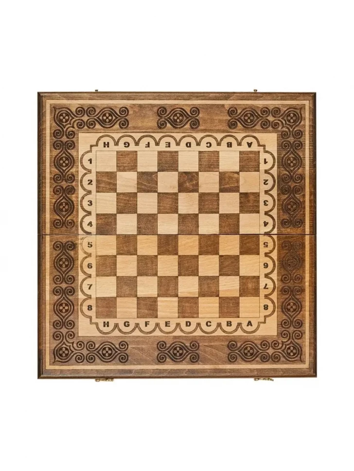 Шахматы + нарды резные "Аида" 50, Mkhitaryan