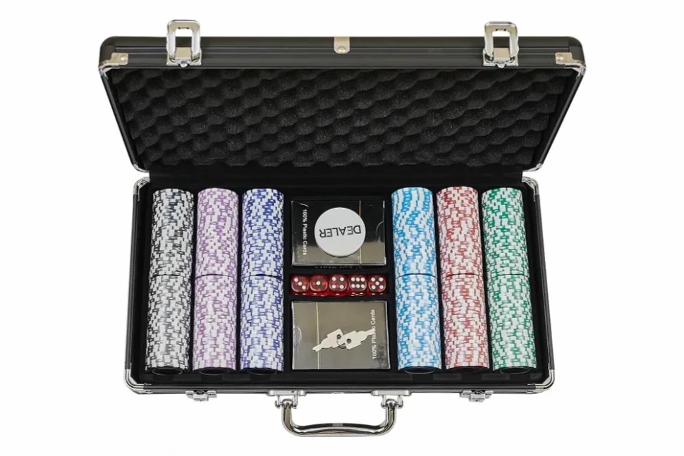 Набор для покера Crown на 300 фишек