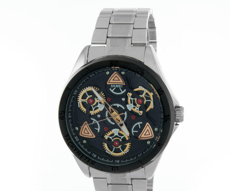 Наручные часы skmei 1678sibk silver black