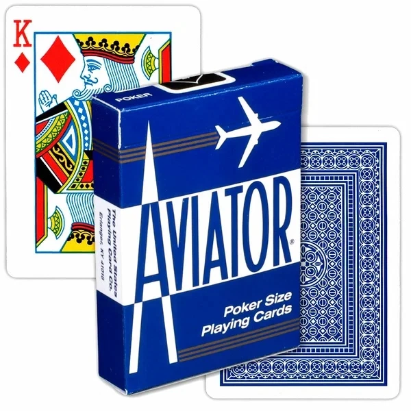 Карты "Aviator Standard Index blue"