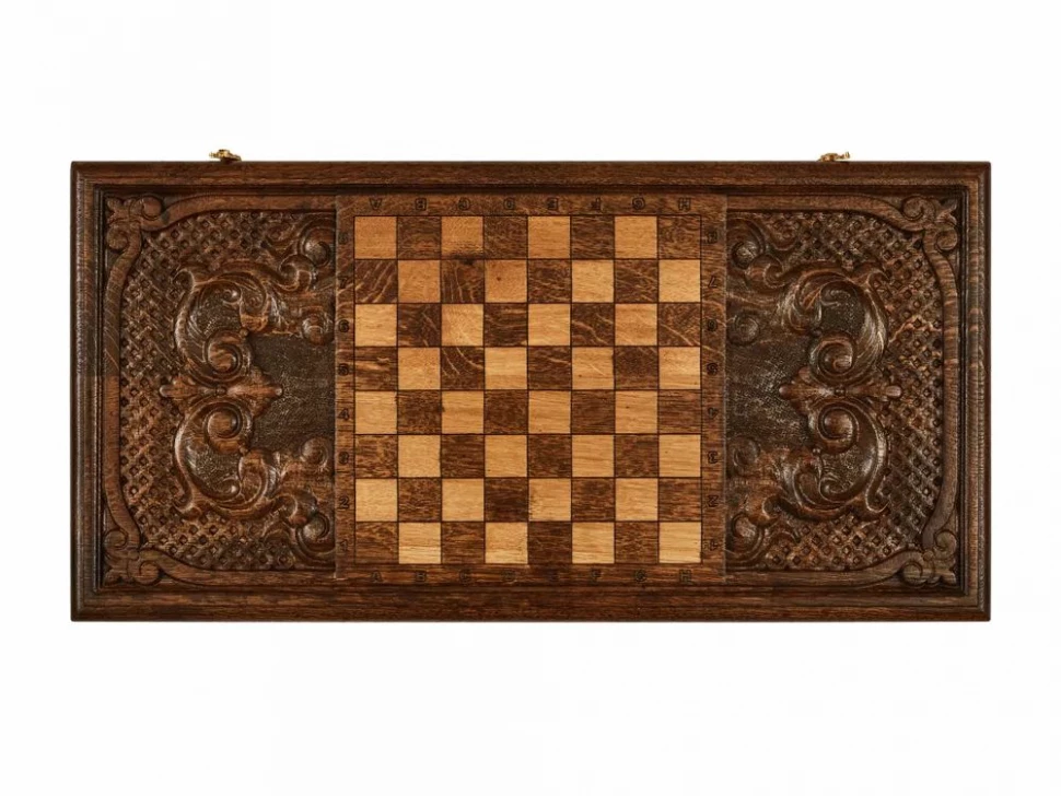 Нарды резные "Герб РФ 2" 50, Mkhitaryan