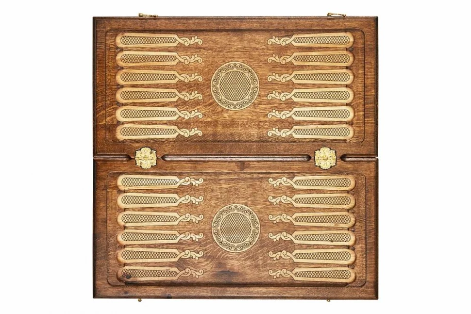 Нарды резные "Герб РФ 2" 50, Mkhitaryan