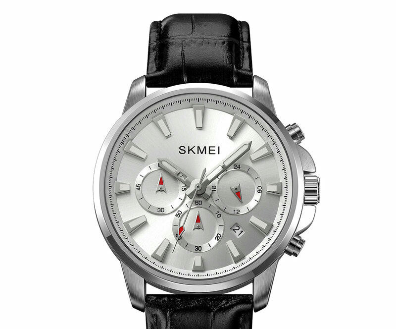 Наручные часы skmei 2071lsisi silver/silver-leather