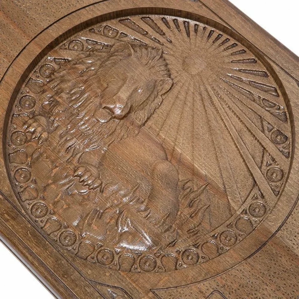 Нарды резные "Зодиак Лев", Ustyan