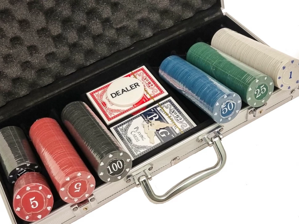 Набор для покера Texas на 300 фишек