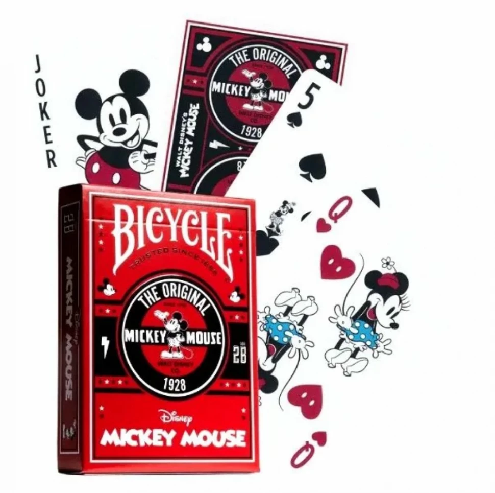 Карты "Bicycle Disney Classic Mickey Standard Index"