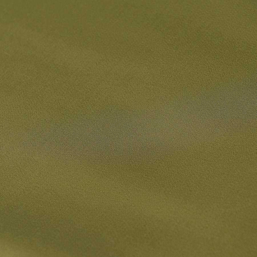 Простыня из премиального сатина оливкового цвета из коллекции essential, 180х270 см