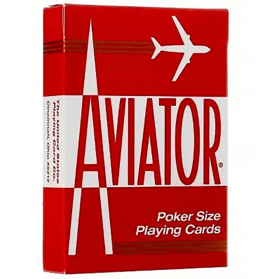 Карты "Aviator Standard Index red"