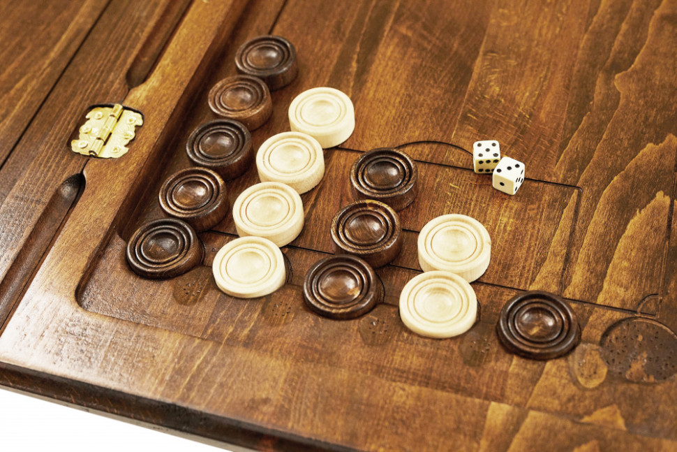 Нарды резные "Локомотив", Ustyan