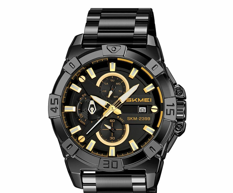 Наручные часы skmei 2399bkgd black/gold