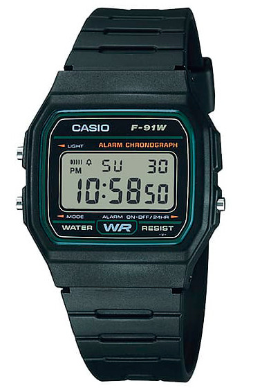 Наручные часы casio   f-91w-3