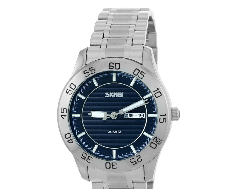 Наручные часы skmei 9293sibu silver blue