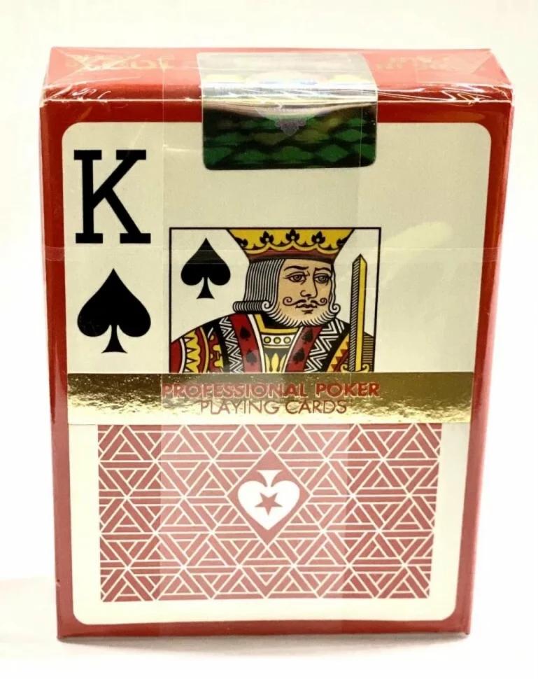 Карты для покера "Fournier EPT red" 100% пластик, Испания