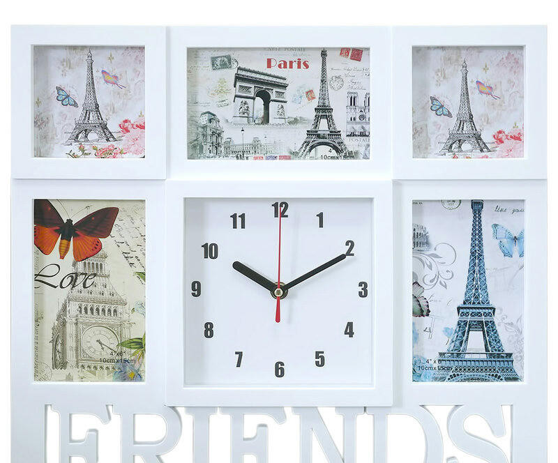 Настенные часы la minor gk-1a бел мультирамка