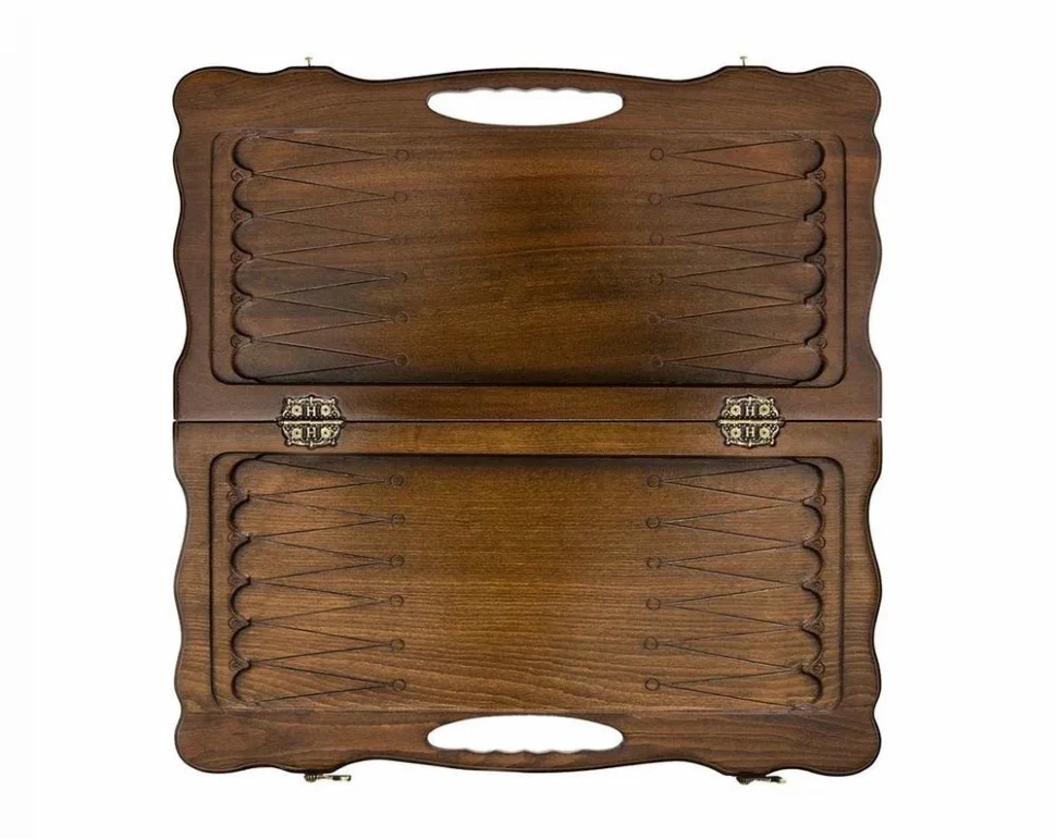 Нарды резные "Эчмиадзин" с ручкой 50, Haleyan