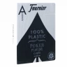 Карты "Fournier no. 2800 jumbo index blue" 100% пластик