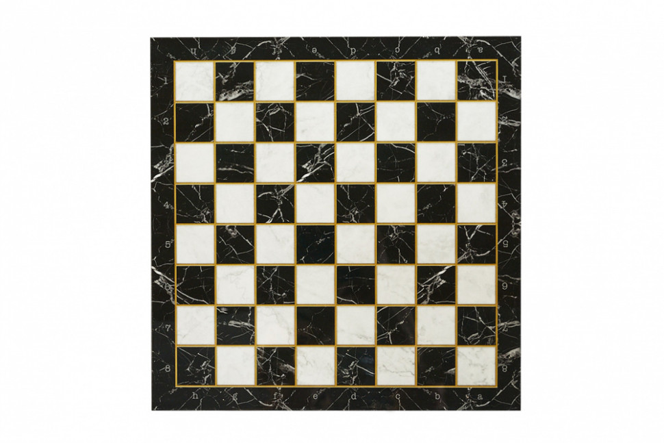 Шахматная доска Черный Мрамор XL, Турция, Yenigun