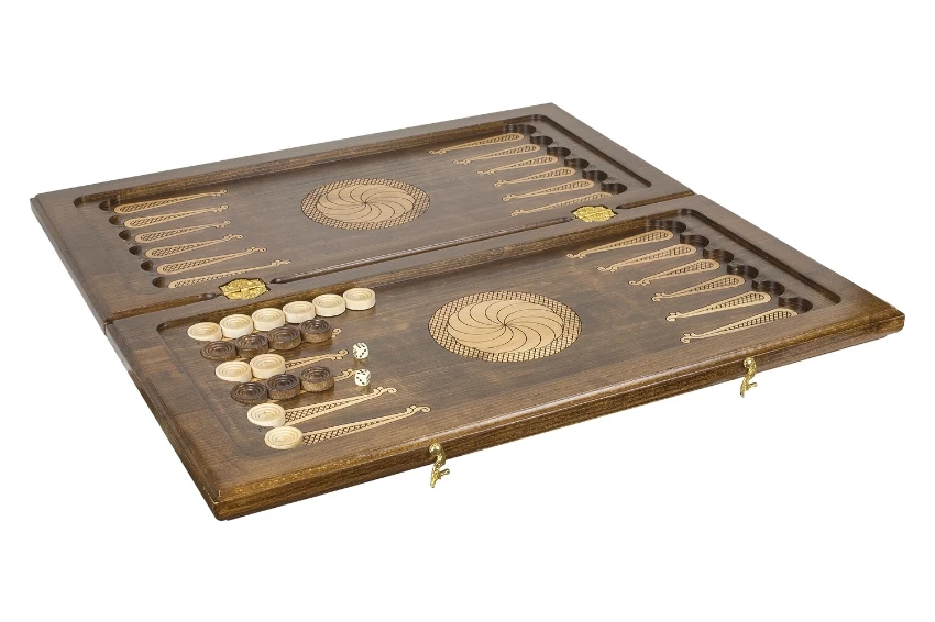 Нарды резные "Армянский узор 8" 60, Ustyan