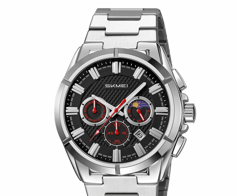 Наручные часы skmei 9355sibk silver/black