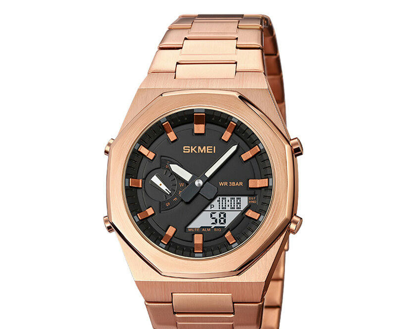 Наручные часы skmei 1816rgwt rose gold/white