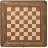 Шахматы резные "Квадро" в ларце 50, Haleyan