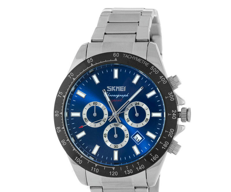 Наручные часы skmei 9259sibu silver/blue