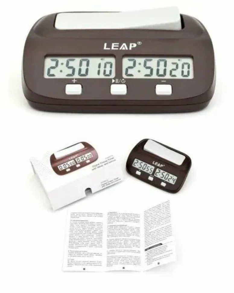 Часы шахматные электронные Leap Easy