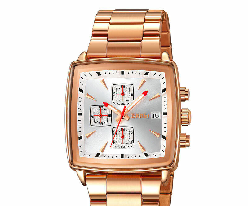 Наручные часы skmei 9331rgwt rose gold-white