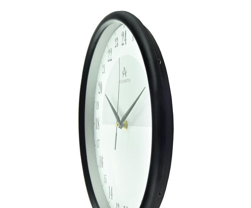 Настенные часы atlantis gd-9530a2 black