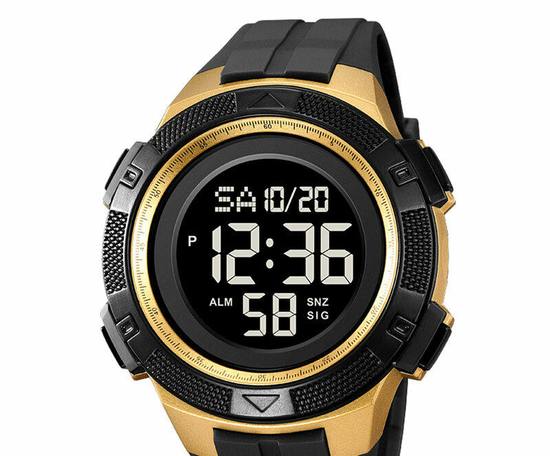 Наручные часы skmei 2078bkgd black/gold