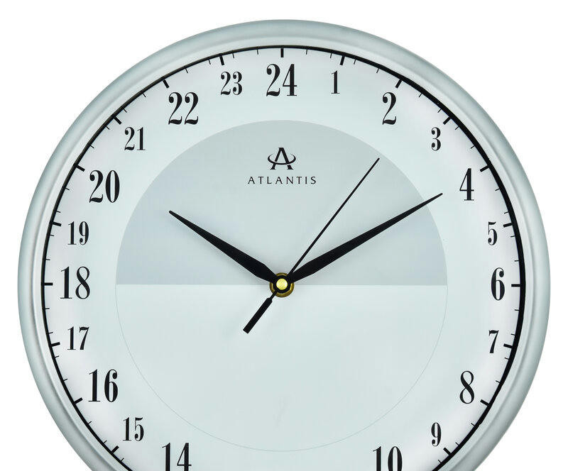 Настенные часы atlantis gd-9530a2 silver