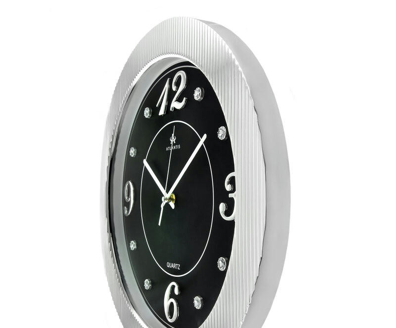Настенные часы atlantis tld-3657a silver