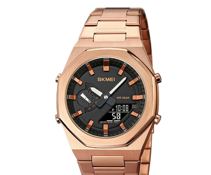 Наручные часы skmei 1816rgbk rose gold/black