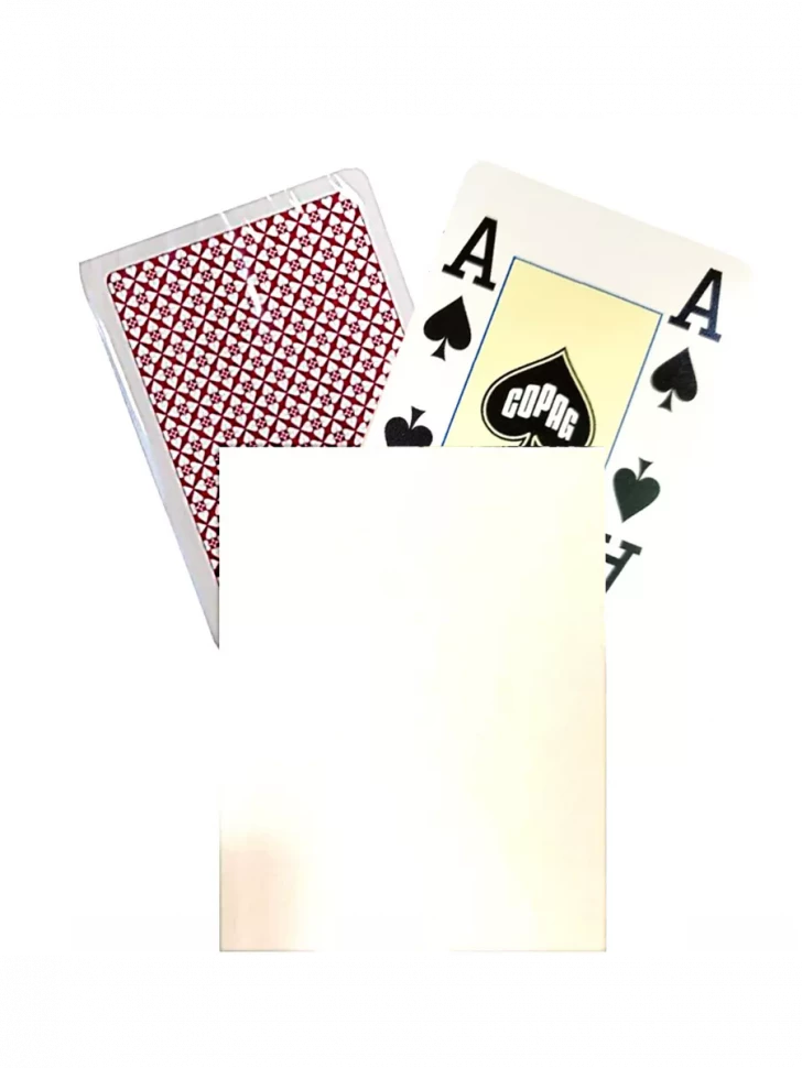 Карты "Copag Poker Tech Art jumbo index red"