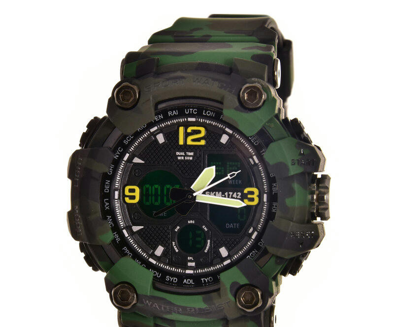 Наручные часы skmei 1742cmgn green camo