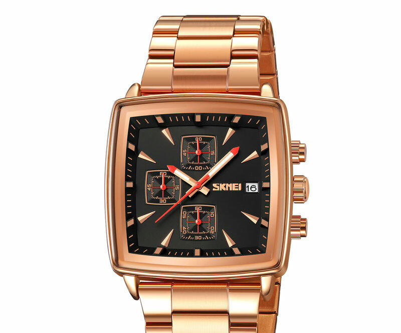Наручные часы skmei 9331rgbk rose gold-black