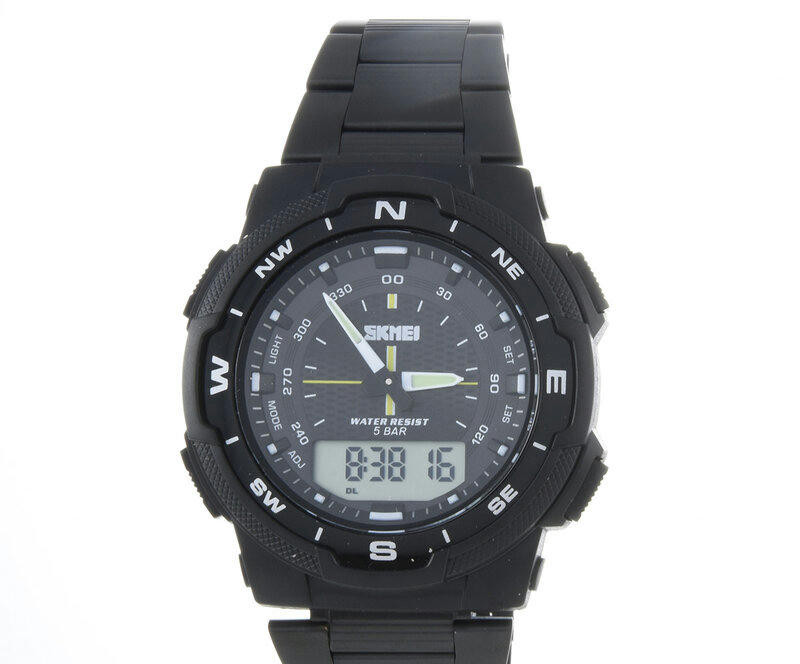 Наручные часы skmei 1370bkbk black/black