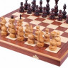 Шахматы "Дебют" 48 см маркетри, Madon (деревянные, Польша)
