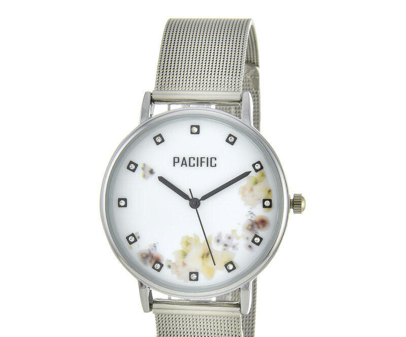Pacific X6182-2 корп-хром циф-бел/чер сетка
