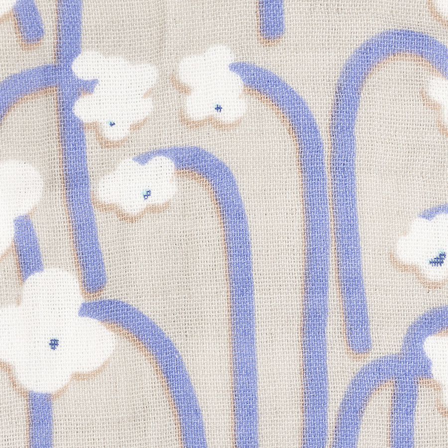Набор из двух муслиновых полотенец с принтом Полярный цветок из коллекции scandinavian touch, 50х70 см
