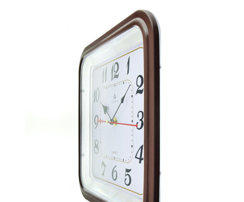 Настенные часы atlantis tld-6132 brown