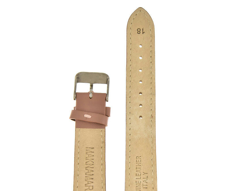 Ремешки maknamara 18 мм т.роз сер заст