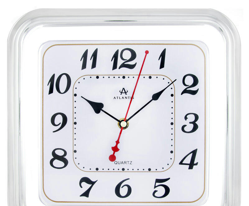 Настенные часы atlantis tld-6132 silver