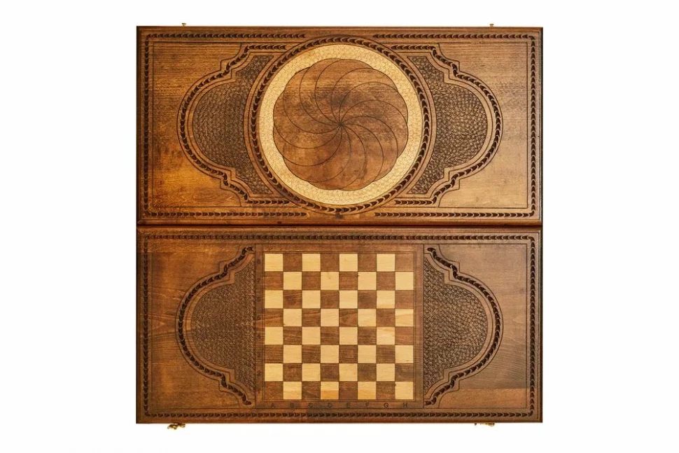 Нарды резные "Бесконечность 2" 60, Zakaryan