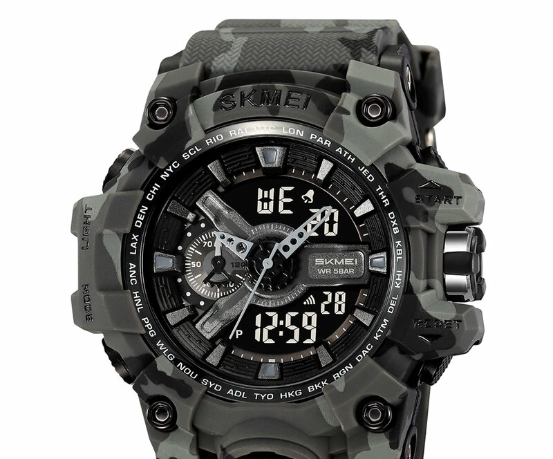Наручные часы skmei 2396cmgy grey camo