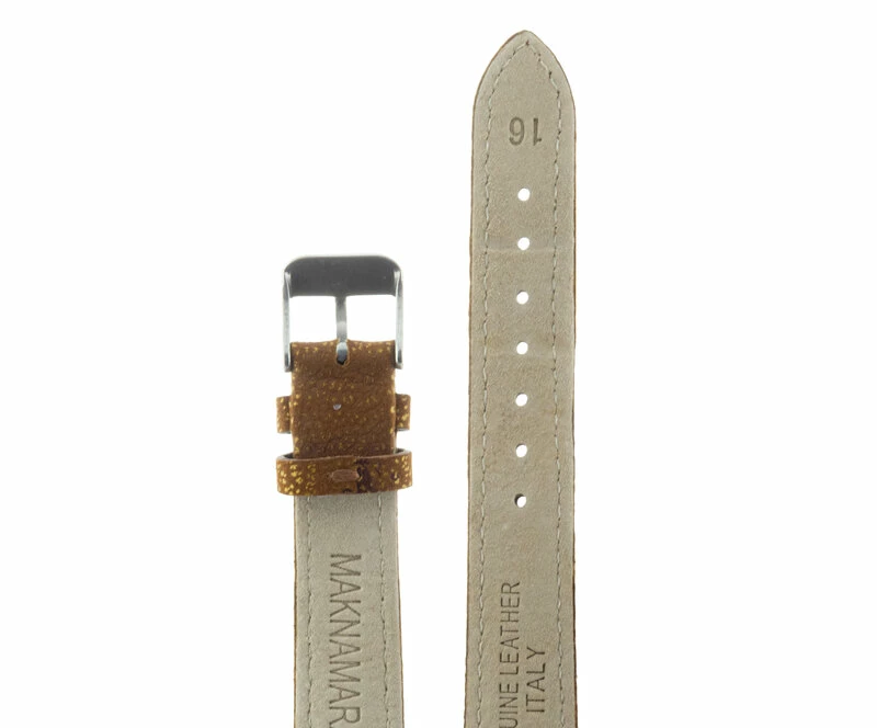 Ремешки maknamara 16 мм горчич бронза сер заст mp-16050