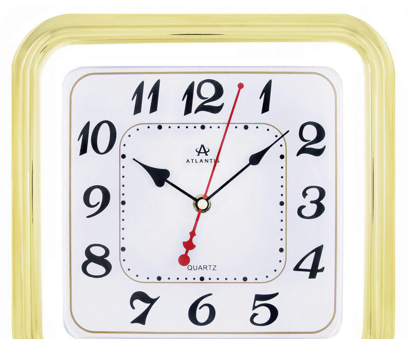 Настенные часы atlantis tld-6132 gold