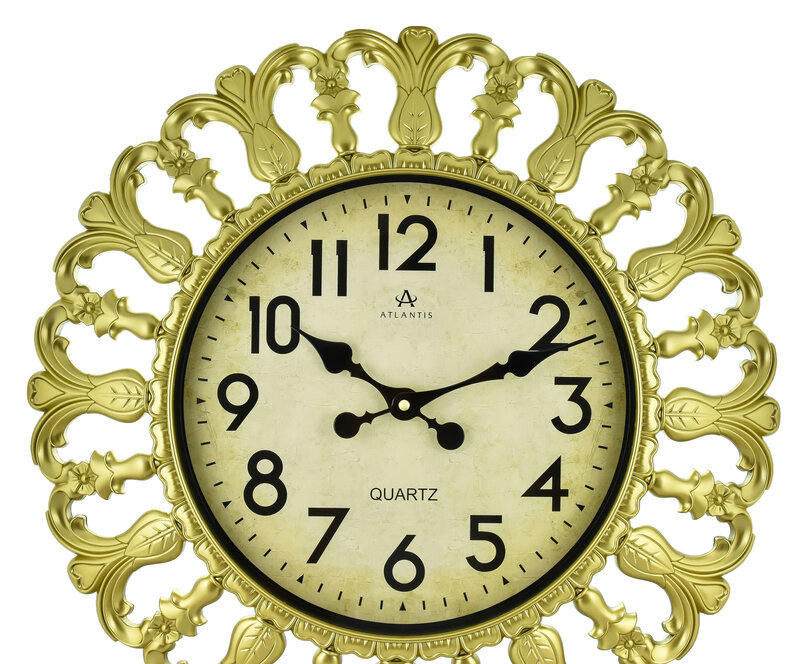 Настенные часы atlantis 319-17 gold
